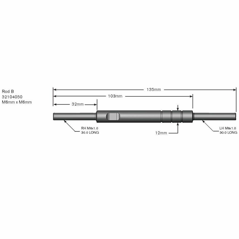 DYNOJET クイックシフター Shift Rod-B MALE/MALE-02