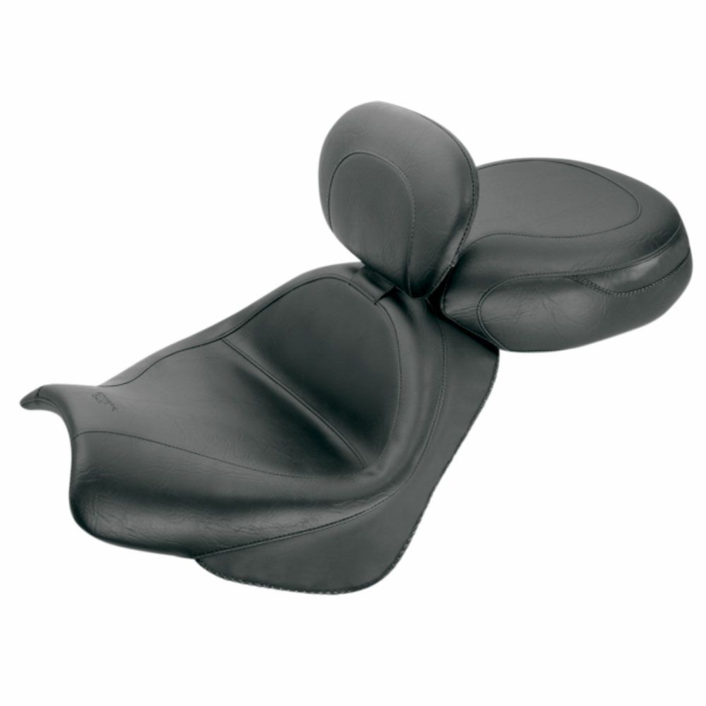 MUSTANG ワイドツーリングシート With Driver Backrest (VINTAGE) VTX1800R/S-01