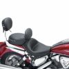 MUSTANG ワイドツーリングシート With Driver Backrest （Studded） VTX1300 Retro/S-02