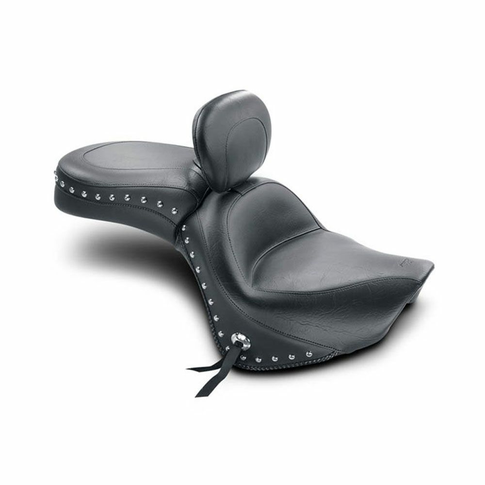 MUSTANG ワイドツーリングシート With Driver Backrest （Studded） VN900 バルカン Classic-01