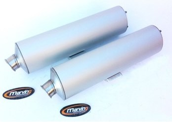 マービング(Marving) マフラー ビッグオーバル Superline アルミ