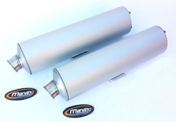 【マーリン】 マービング(Marving) マフラー ビッグオーバル Superline アルミ