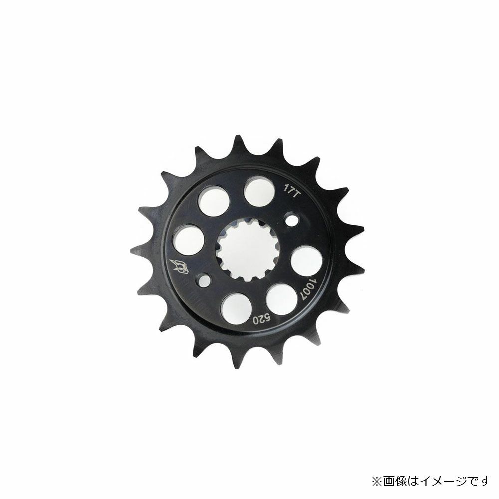 DRIVEN ライトウェイトスチールスプロケット GSX-R1000(09-14) (フロント用 520[コンバート]-16丁)-01