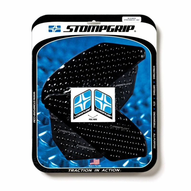 STOMPGRIP トラクションパッド(タンク)キット YZF-R1 09-14 (ブラック