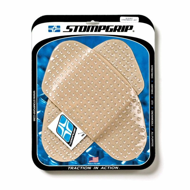 STOMPGRIP トラクションパッド(タンク)キット CBR600RR 03-06(クリア)-01