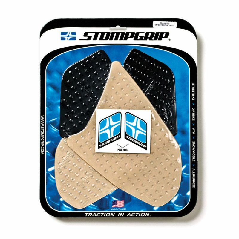 STOMPGRIP トラクションパッド(タンク)キット CBR1000RR 08-11(クリア)-01