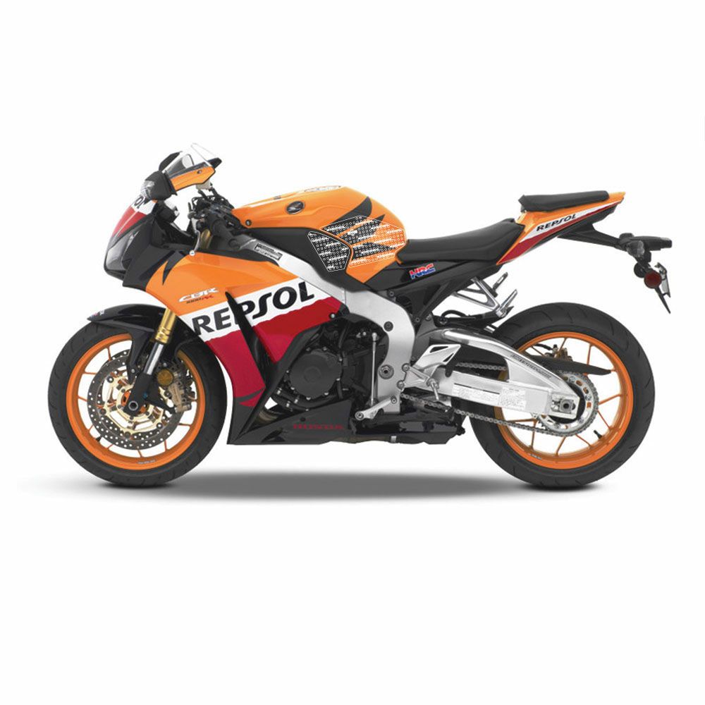 STOMPGRIP トラクションパッド(タンク)キット CBR1000RR 12- (クリア)-03