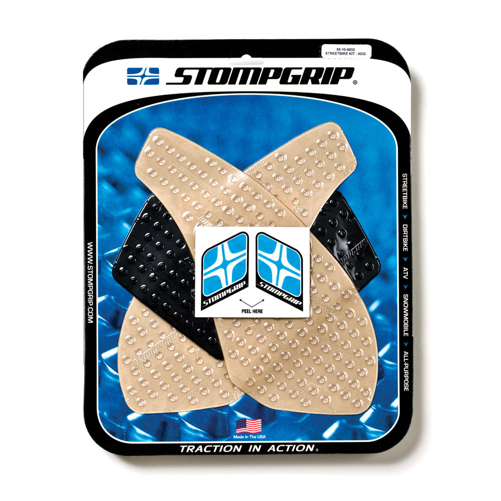 STOMPGRIP トラクションパッド(タンク)キット GSX-R1000 07-08(クリア