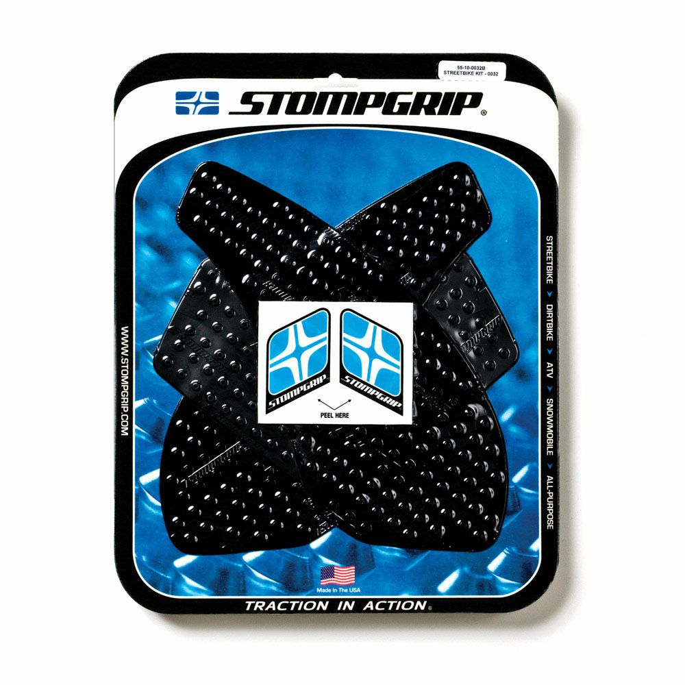 STOMPGRIP トラクションパッド(タンク)キット ZX-6R/RR 07-08(ブラック)-01