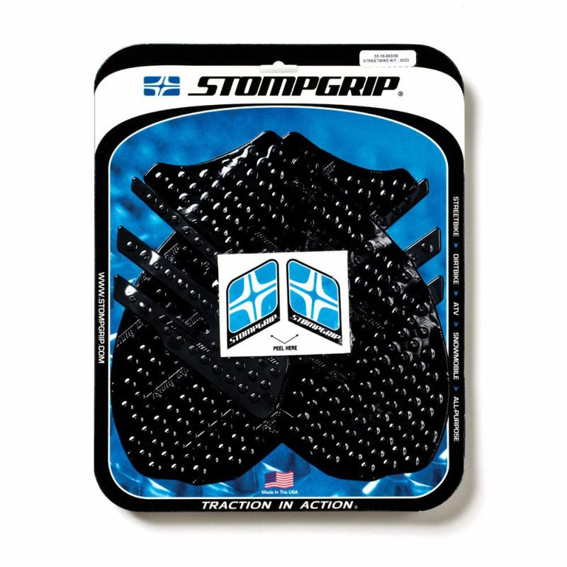 STOMPGRIP トラクションパッド(タンク)キット ZX-14R 06-11(ブラック)-01
