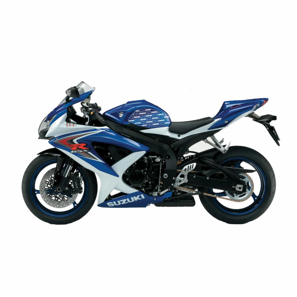 STOMPGRIP トラクションパッド(タンク)キット GSX-R600/750 08-10(クリア)-03