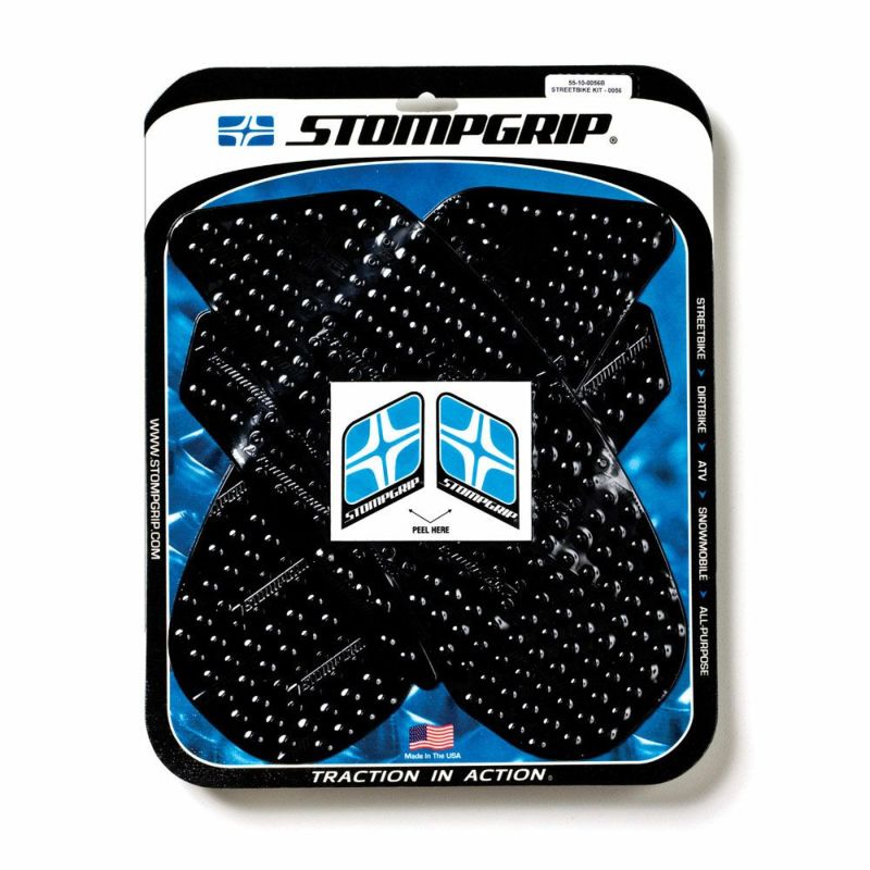 STOMPGRIP トラクションパッド (タンク)キット GSX-R1000 09-15(ブラック)-01