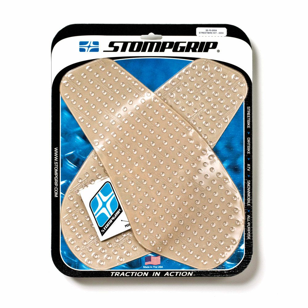 STOMPGRIP トラクションパッド (タンク)キット YZF-R6 03-05(クリア)-01
