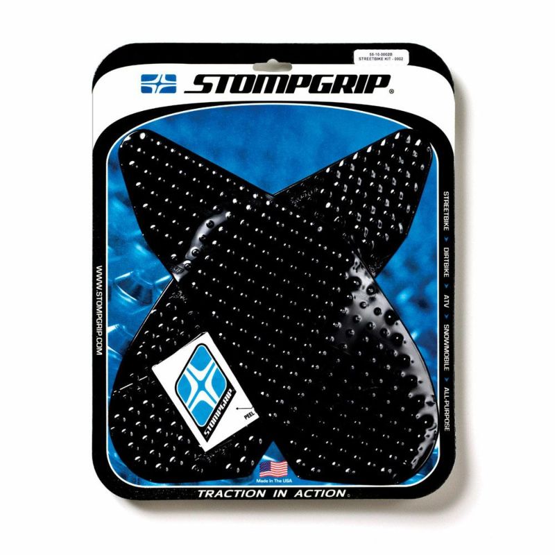 STOMPGRIP トラクションパッド(タンク)キット YZF-R1 04-06(ブラック)-01