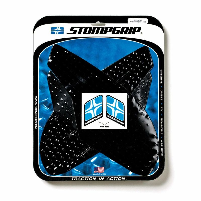 STOMPGRIP トラクションパッド(タンク)キット デイトナ675/ストリートトリプル675 13- (ブラック)-01