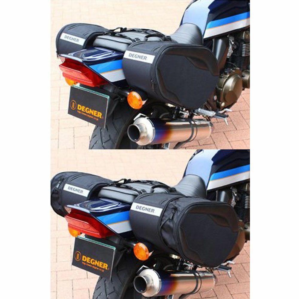 デグナー (DEGNER) NB-76 スポーツダブルバッグ ブラック | バイク