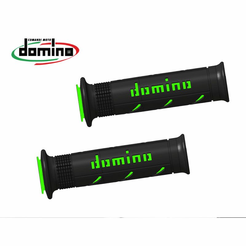 ドミノ(domino) グリップ ストリートタイプ ブラック/グリーン-01