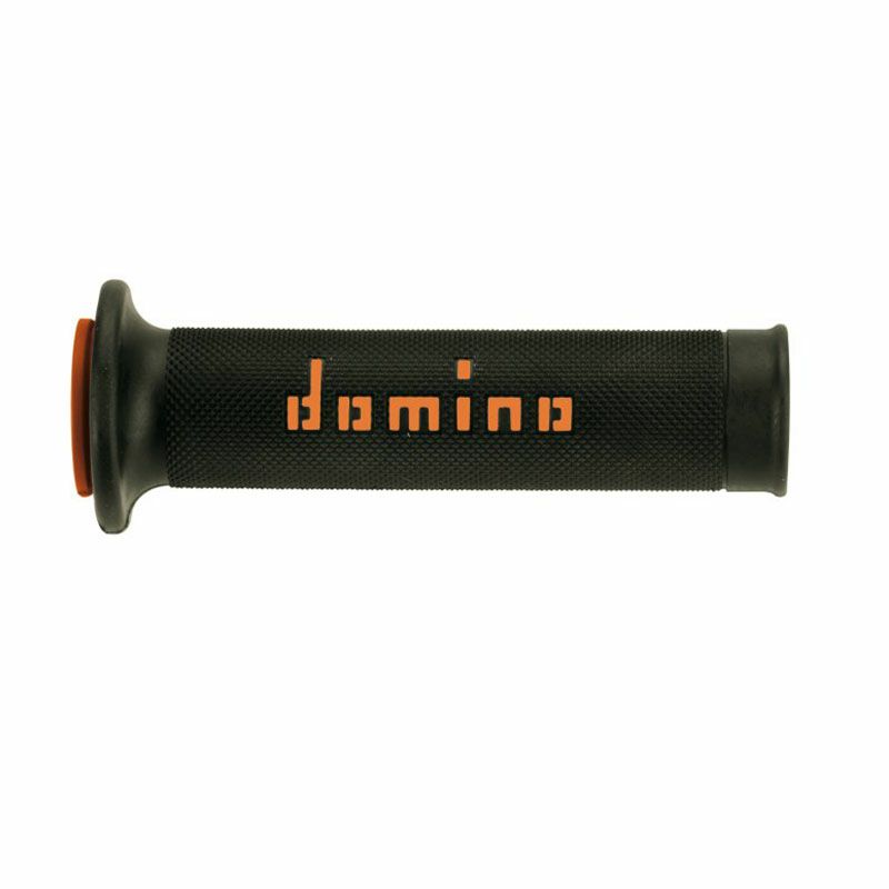ドミノ(domino) グリップ レースタイプ ブラック/オレンジ-01