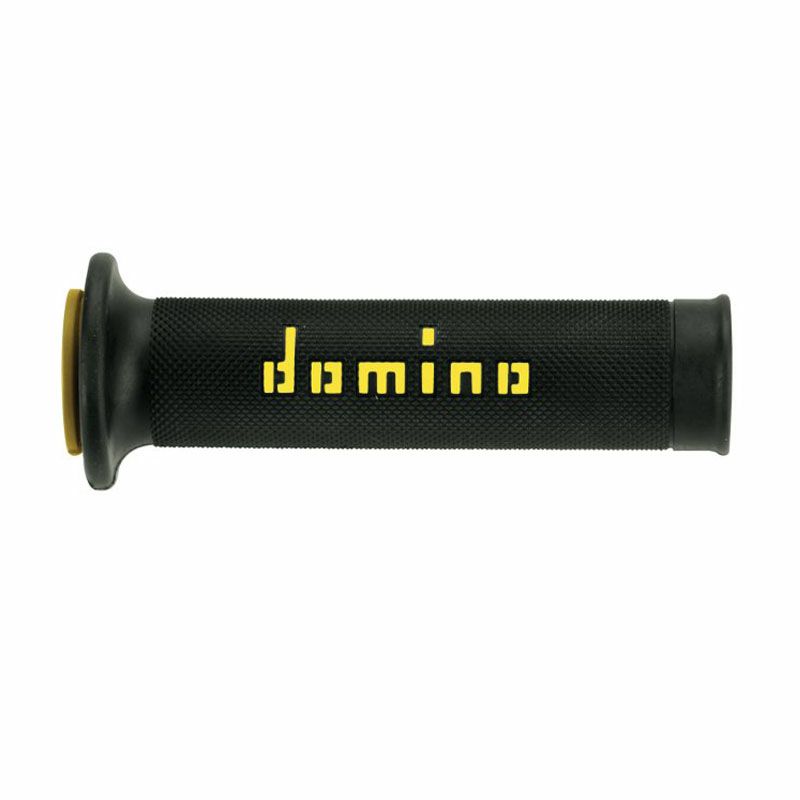 ドミノ(domino) グリップ レースタイプ ブラック/イエロー-01