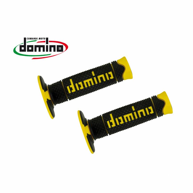 ドミノ(domino) グリップ オフロードタイプ DSH ブラック/イエロー-01