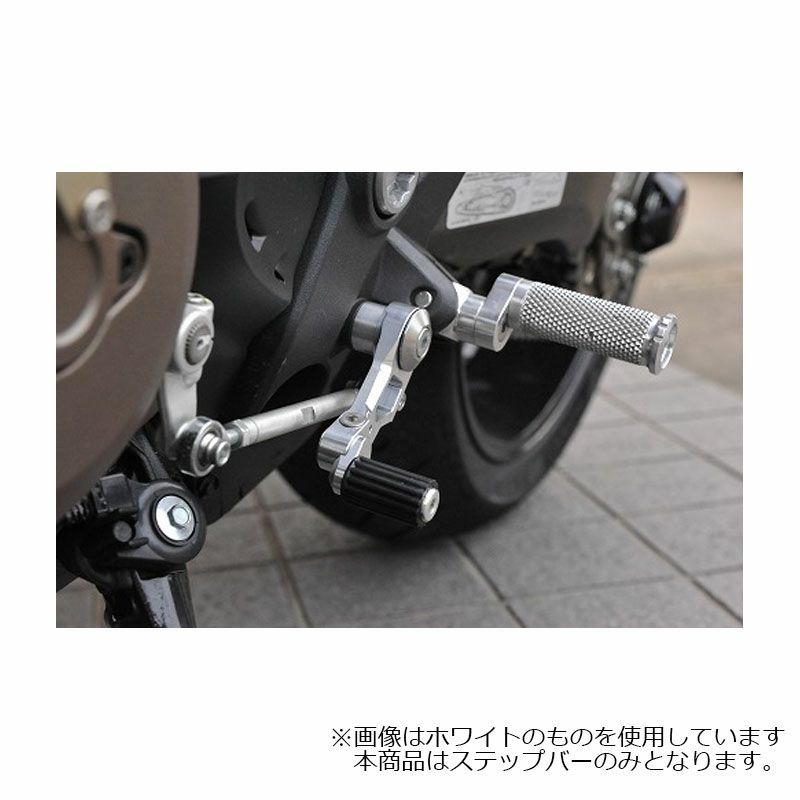 アエラ(AELLA) ライディングステップバーキット ホワイト モンスター1200-02
