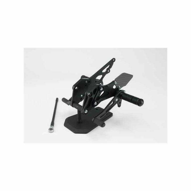 ZX-12R ZX12R 00-06 バックステップ rearsets Black