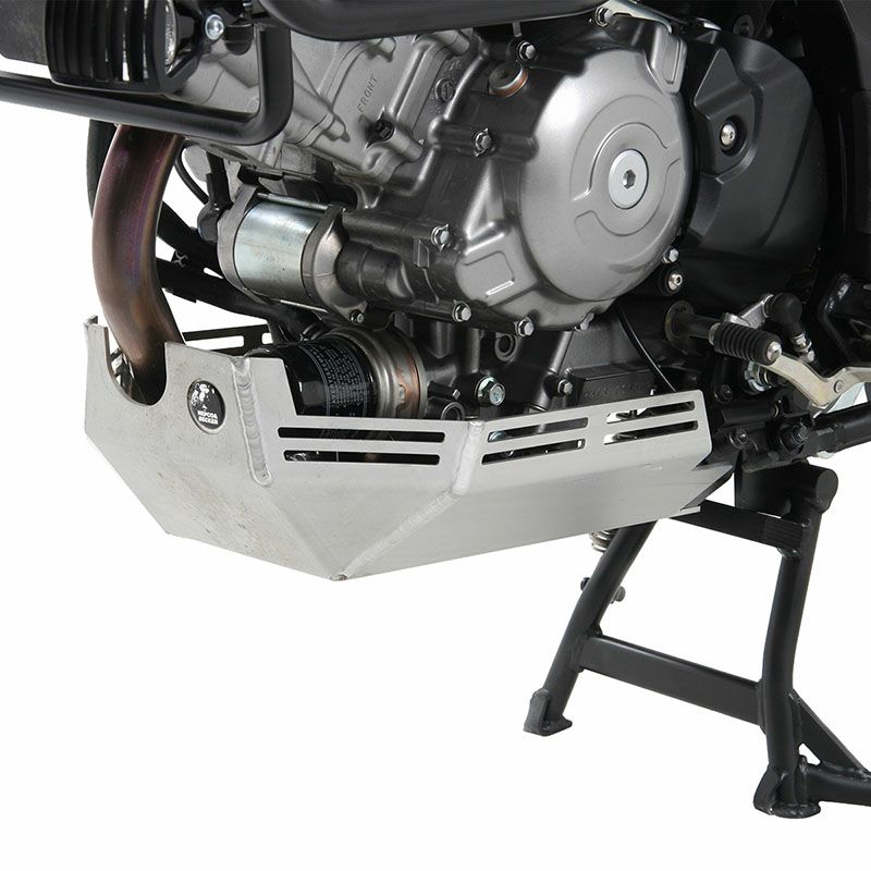 ヘプコ＆ベッカー(HEPCO＆BECKER) エンジンプロテクションプレート ブラック DL650 Vストローム/XT 12-16-01