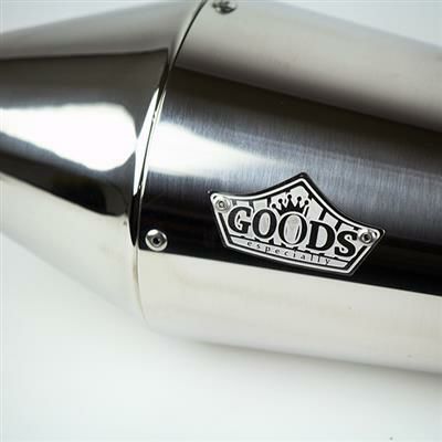 グッズ(GOODS) ESPECIALLY TAPERED CORN　スリップオンマフラー　エストレヤ(FI対応)-03