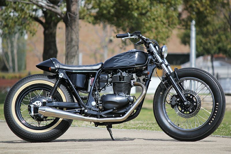 グッズ(GOODS) ESPECIALLY TAPERED CORN　スリップオンマフラー　250TR(FI対応)-02