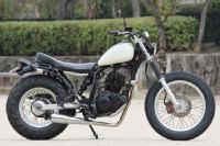 ヤマハ TW200/225 ～ 99フラットサイドアルミタンク BIGCEDAR
