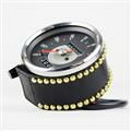 グッズ(GOODS) Leather Meter Cover　スタッズ/GOLD　80φSMITHスタイルメーター対応-02