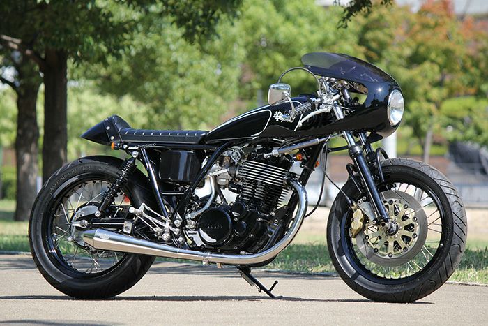 グッズ(GOODS) FRP ティアドロップビンテージタンク SR400/500用 