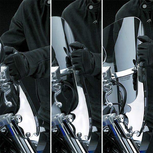 ナショナルサイクル SWITCHBLADE ウィンドシールド 2-Up クリア-02
