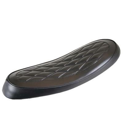 clubman【美品】SR400 GOODS シート バイク グッズ(GOODS) タンデムチョッパーシート ダイアモンド SR400