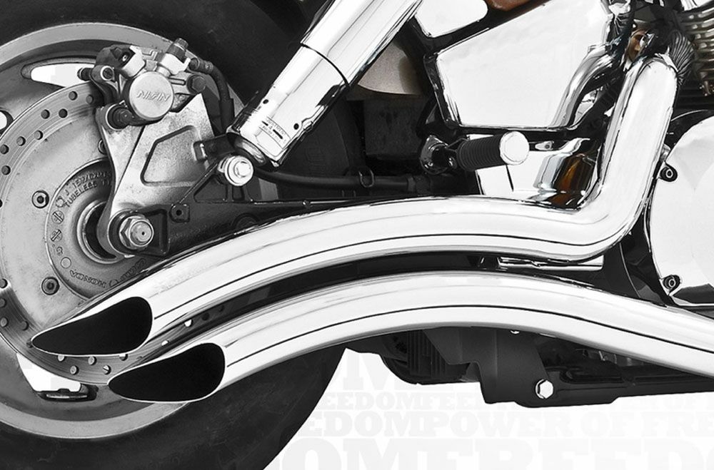 Freedom Performance シャープカーブラディウス クローム VTX1300 03-09-02