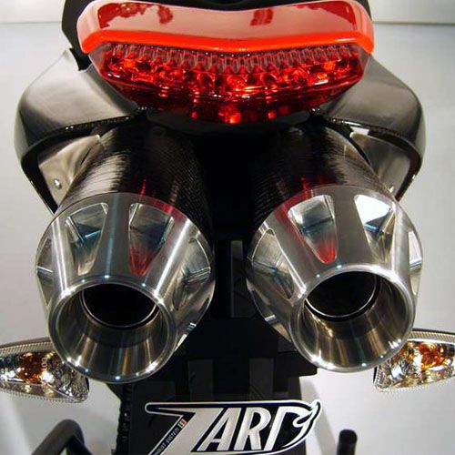 Zard マフラー TOP-GUN スリップオン レース DUCATI ハイパーモタード1100/1100EVO | バイクカスタムパーツ専門店  モトパーツ(MOTO PARTS)