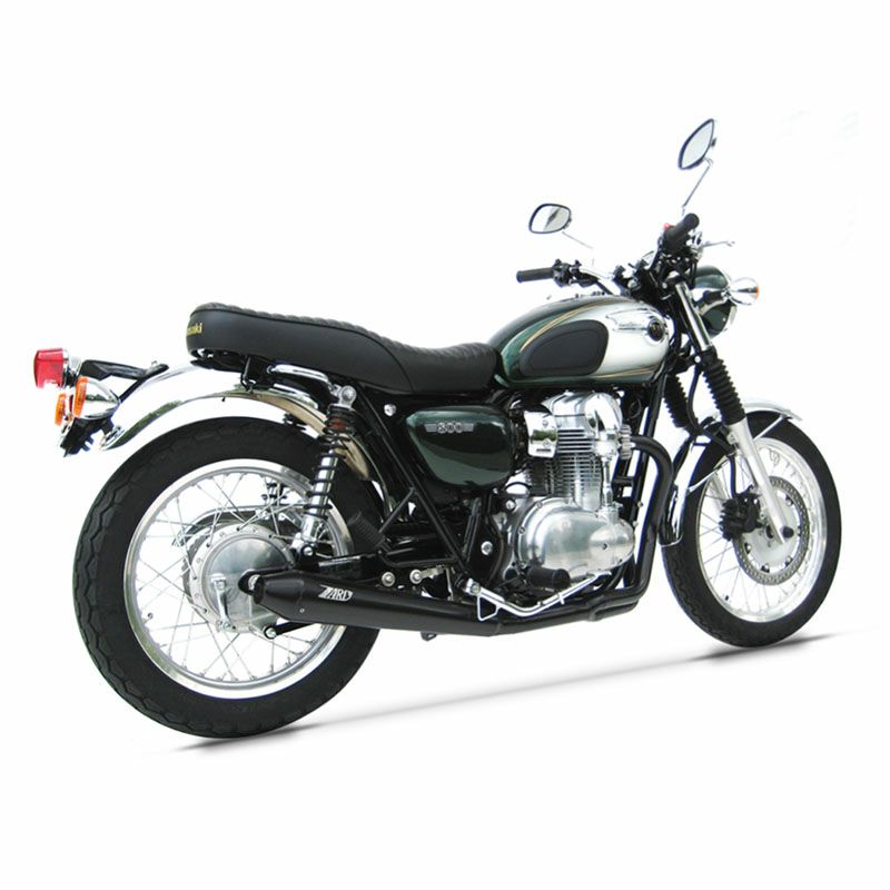 ZARD マフラー 2-1 フルエキゾースト CONICAL カワサキW800 バイクカスタムパーツ専門店 モトパーツ(MOTO PARTS)