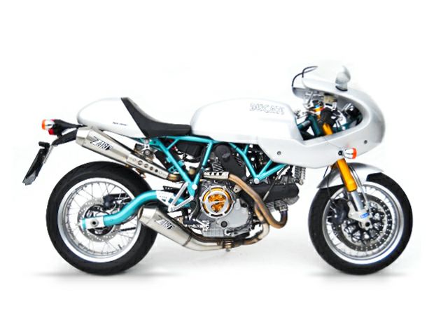 ZARD マフラー フルエキゾースト ステンレス-チタン レース DUCATI