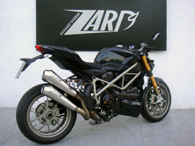 ザード(Zard) スリップオン・マフラー ステンレス レース DUCATI