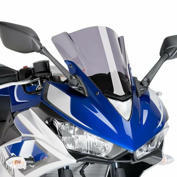 プーチ(Puig) レーシングスクリーン スモーク YZF-R25/R3 7649H-01