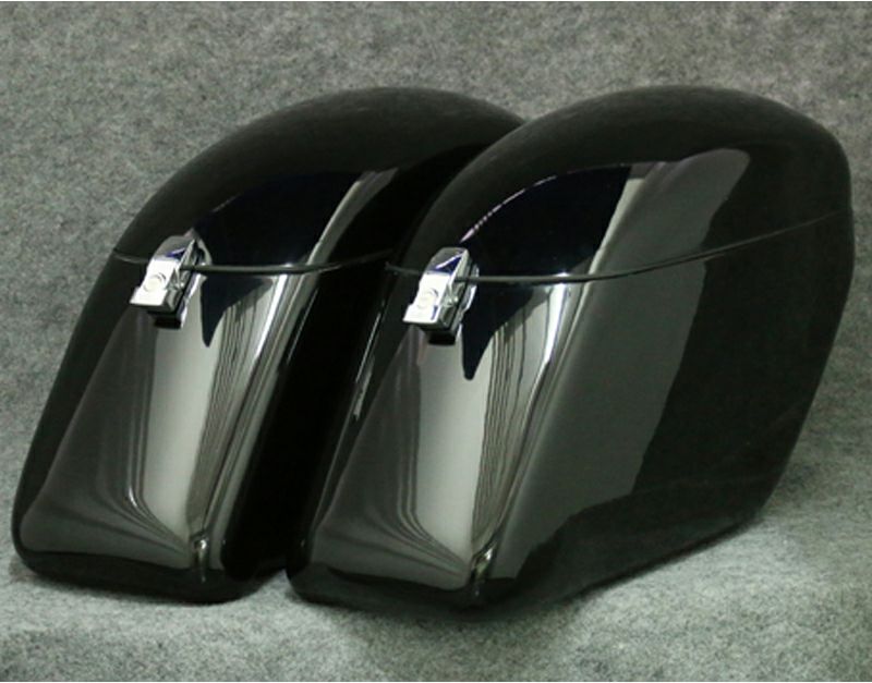TSU ハードサドルバッグ ストロングQD FRP VN900 バルカン カスタム 