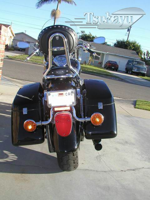 TSU ハードサドルバッグ コーナー FRP XV1600/1700 ロードスター 