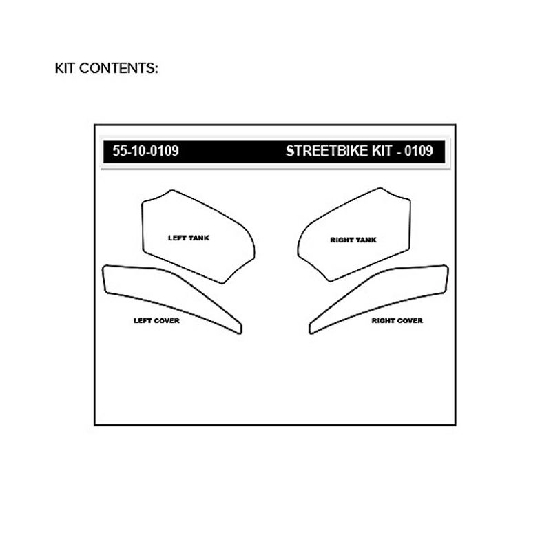 STOMPGRIP トラクションパッド(タンク)キット ヴェルシス650LT/ABS (ブラック)-02