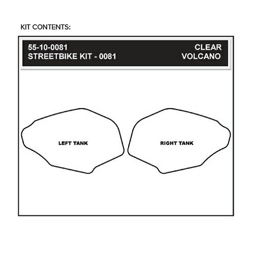 STOMPGRIP トラクションパッド (タンク)キット K1200S 05-08 (クリア)-02