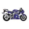 STOMPGRIP トラクションパッド (タンク)キット YZF-R6 99-02(クリア)-03