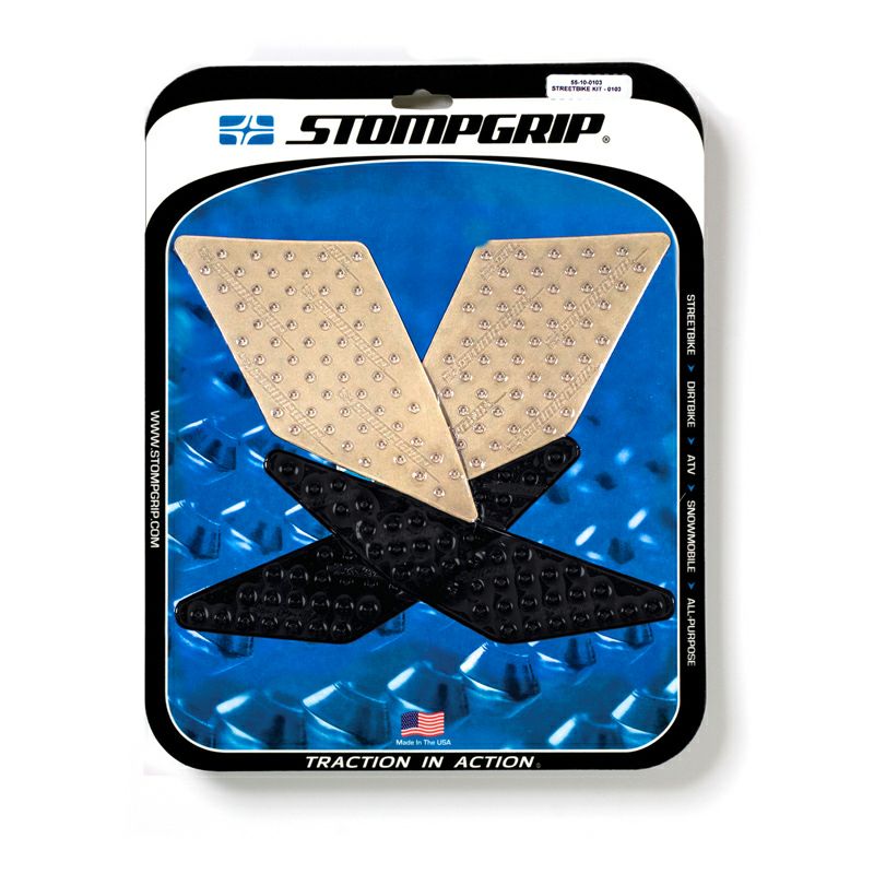 STOMPGRIP トラクションパッド(タンク)キット MT-09 トレーサー (クリア)-01