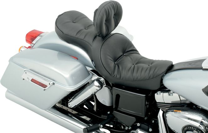 DragSpecialties EZ Glide II ラージバックレスト ピロー-02