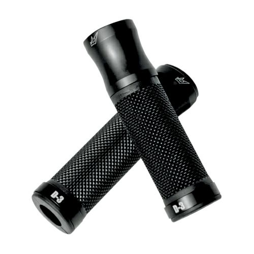 DRIVEN D3グリップ 1"ハンドル用 ブラック/ブラック-01