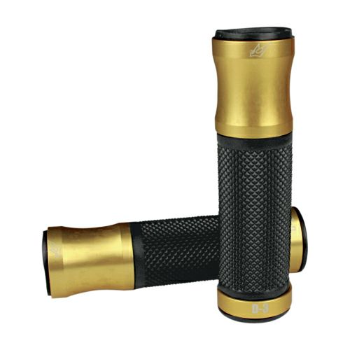 DRIVEN D3グリップ 1"ハンドル用 ゴールド/ブラック-01
