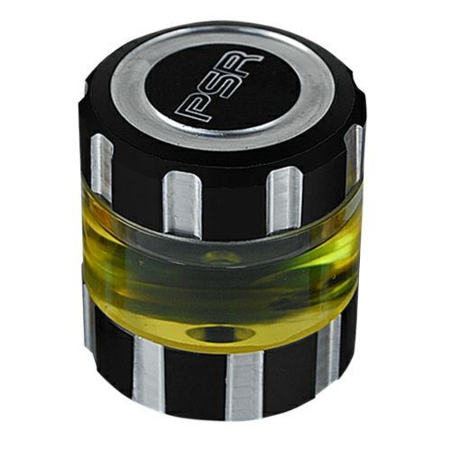 パワースタンドレーシング(PSR) クリアフロントブレーキリザーバー コントラストブラック GSX-R600/750/1000-01